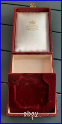 Boite Écrin Ordre Suède Commandeur Etoile Polaire Carlman North Star Sweden CASE