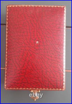 Boite Écrin Ordre Suède Commandeur Etoile Polaire Carlman North Star Sweden CASE
