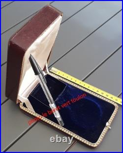 Boite Écrin de luxe cuir doré pour Ordre Médaille Commandeur ORIGINAL CASE