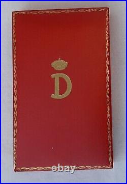 Boite écrin Ordre du DANNEBROG Danemark ORIGINAL VINTAGE BOX