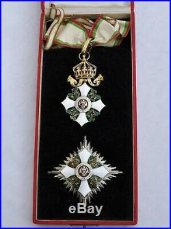 Bulgarie Ordre du Mérite Civil, ensemble de Grand Officier