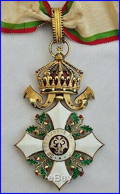 Bulgarie Ordre du Mérite Civil, ensemble de Grand Officier