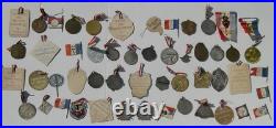 COLLECTION INSIGNES DE JOURNEES 1914-1918 et MEDAILLETTES PATRIOTIQUES WW1