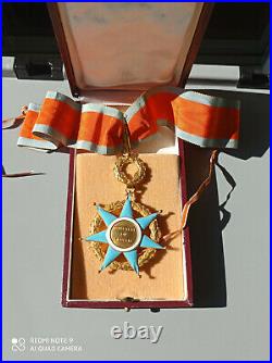 COMMANDEUR MEDAILLE ORDRE DU MERITE SOCIAL french medal