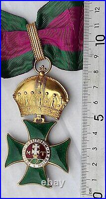 COMMANDEUR ORDRE DE SAINT ETIENNE DE HONGRIE medaille