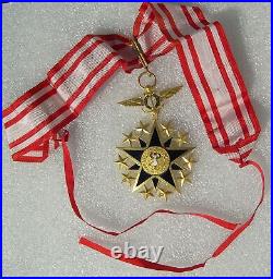 COMMANDEUR de la RECONNAISSANCE DU GENIE FRANCAIS medaille