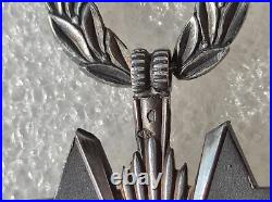 CROIX CHEVALIER ORDRE DU MERITE ARTISANAL EN ARGENT medaille