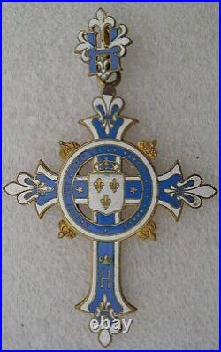 CROIX DES PARTISANS DU COMTE DE CHAMBORD HENRI V medaille