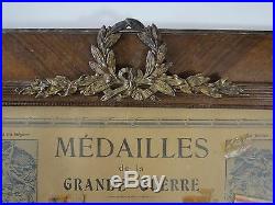 Cadre Medailles De La Grande Guerre 1914/1918 (b1013)