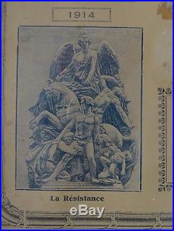Cadre Medailles De La Grande Guerre 1914/1918 (b1013)