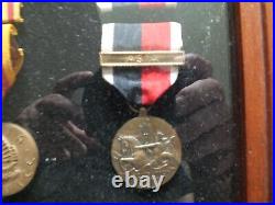 Cadre medailles WAR US ARMY corée korean WWII WAR veteran MILITARY