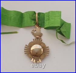 Cambodge Ordre du Sowathara, commandeur en vermeil et émail