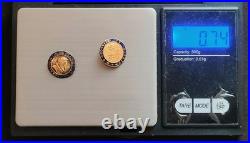 Centres En Or Légion D'honneur Restauration Louis XVIII Henri IV Fleur De Lys