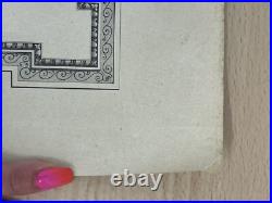 Certificat Diplôme Guerre Ordre De L'étoile Noire 1923