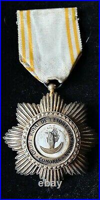 Chevalier Ordre Royal De L'etoile D'anjouan Comores