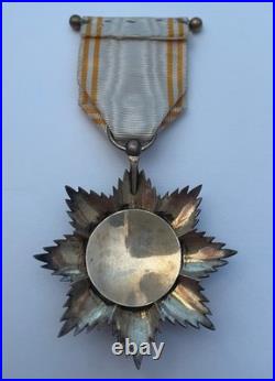 Chevalier Ordre Royal de l'Etoile d'Anjouan. Ordre Colonial (L0)