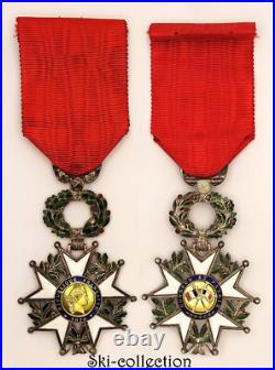 Chevalier Ordre de la Légion d'Honneur. III°République. Argent. MODÈLE DE LUXE