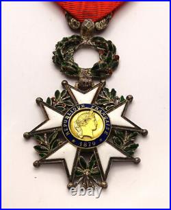 Chevalier Ordre de la Légion d'Honneur. III°République. Argent. MODÈLE DE LUXE