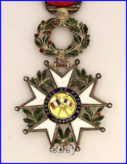 Chevalier Ordre de la Légion d'Honneur. III°République. Argent. MODÈLE DE LUXE