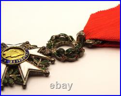 Chevalier Ordre de la Légion d'Honneur. III°République. Argent. MODÈLE DE LUXE