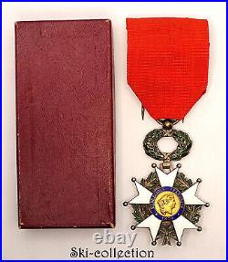 Chevalier Ordre de la Légion d'Honneur. III°République. Émaux. France. +boite
