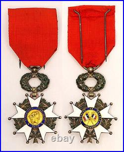 Chevalier Ordre de la Légion d'Honneur. III°République. Émaux. France. +boite