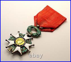 Chevalier Ordre de la Légion d'Honneur. III°République. Or, argent. France