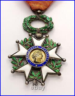 Chevalier Ordre de la Légion d'Honneur. IV°République. Argent. MODÈLE DE LUXE