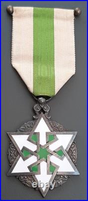 Chevalier Ordre du Mérite Syrien 1926 Argent émail Arthus Bertrand ORIGINAL SUP Chevalier Ordre du Mérite Syrien 1926 Argent émail Arthus Bertrand ORIGINAL SUP