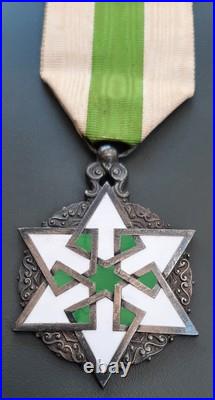 Chevalier Ordre du Mérite Syrien 1926 Argent émail Arthus Bertrand ORIGINAL SUP Chevalier Ordre du Mérite Syrien 1926 Argent émail Arthus Bertrand ORIGINAL SUP