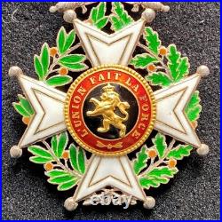 Chevalier de l'Ordre de Léopold à Titre Militaire-Belgique-WWI