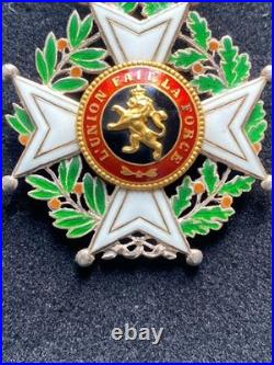 Chevalier de l'Ordre de Léopold à Titre Militaire-Belgique-WWI