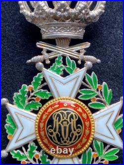 Chevalier de l'Ordre de Léopold à Titre Militaire-Belgique-WWI