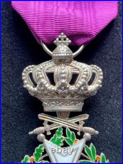 Chevalier de l'Ordre de Léopold à Titre Militaire-Belgique-WWI