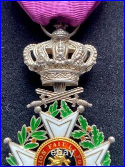 Chevalier de l'Ordre de Léopold à Titre Militaire-Belgique-WWI