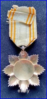 Chevalier de l'Ordre de l'Etoile d'Anjouan Vermeil Comores France