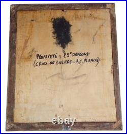 Citation à l'ordre du régiment 29ème Dragons croix de guerre français WW1 14 18