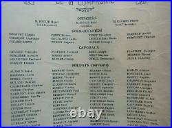 Citation ordre de l'armée 1 ére compagnie mitrailleuses 10 éme RI VERDUN 1916