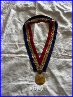 Collier de fonction de Maire, trés belle fabrication française, Drago, commune