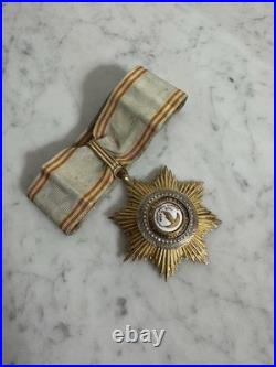 Commandeur De L'Ordre Royal de l'Etoile d'Anjouan. Ordre Colonial