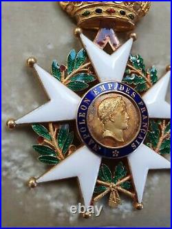 Commandeur Légion D'honneur Napoléon III Or