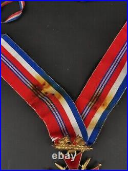 Commandeur Ordre Amitié Association Franco-Britanique 1940 1944 Ww2
