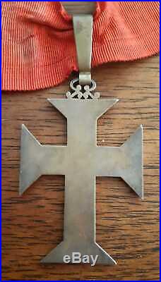 Commandeur Ordre Du Chist De Portugal Circa 1920 Plaque + Croix