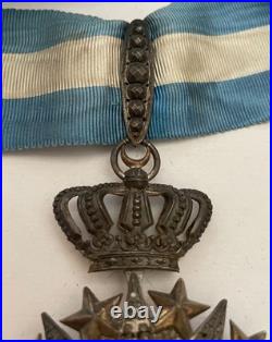 Commandeur Ordre du Nicham El Anouar. 1922. Ordre Colonial. Tadjoura. 03 (L0)