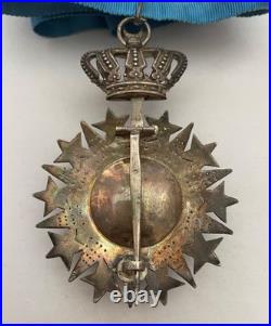 Commandeur Ordre du Nicham El Anouar. 1922. Ordre Colonial. Tadjoura. 03 (L0)