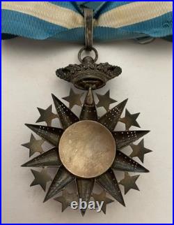 Commandeur Ordre du Nicham El Anouar. 1922. Ordre Colonial. Tadjoura. 04 (L0)