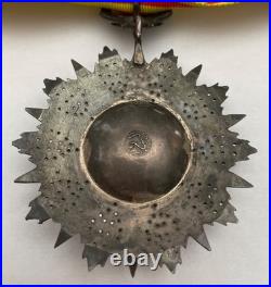 Commandeur Ordre du Nichan Iftikar. 1902. Ordre du Protectorat. Tunisie (L0)