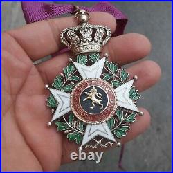 Commandeur ordre de Leopold legion d'honneur de la Belgique belgian medal