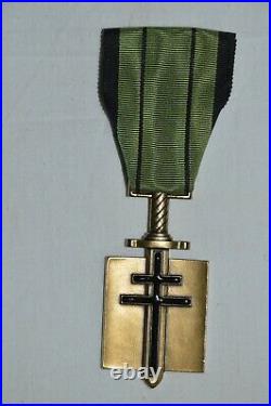 Croix Compagnons De La Liberation-croix De Lorraine-general De Gaulle Variante