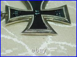 Croix De Fer 2ème Classe, EK2, Fabricant U Ou O, Allemand 1ère Guerre Mondiale
